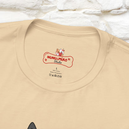 ''Life Begings After Coffe''  Cat T-shirt for Men and Women  100% Cotton* - Nunu&Miao Studio