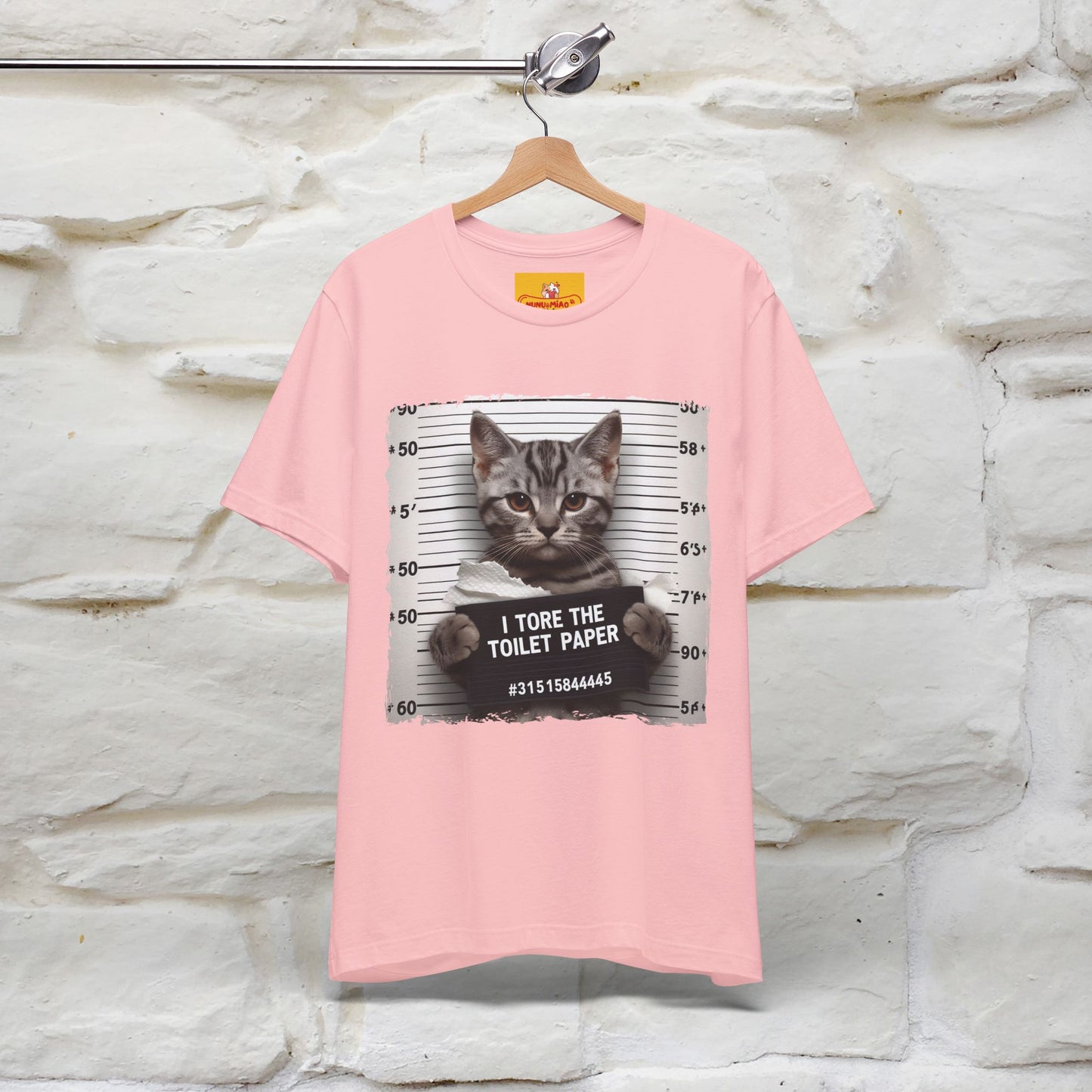 ''I Tore The Toilet Paper'' | Funny Cat T-Shirt | Nunu&Miao Studio - Nunu&Miao Studio
