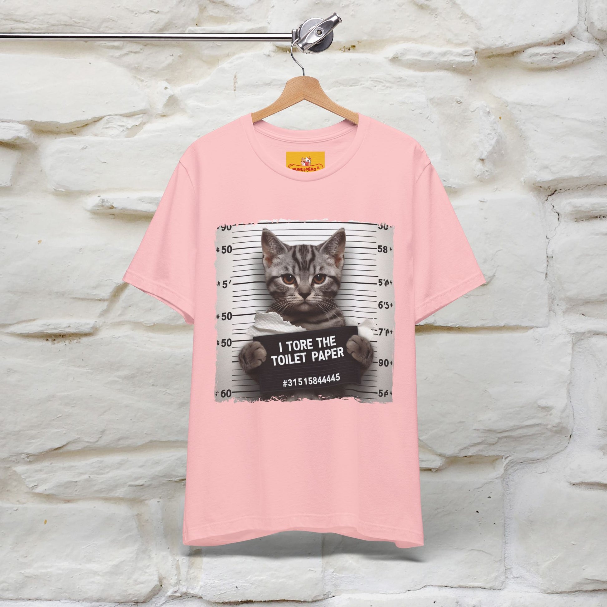''I Tore The Toilet Paper'' | Funny Cat T-Shirt | Nunu&Miao Studio - Nunu&Miao Studio
