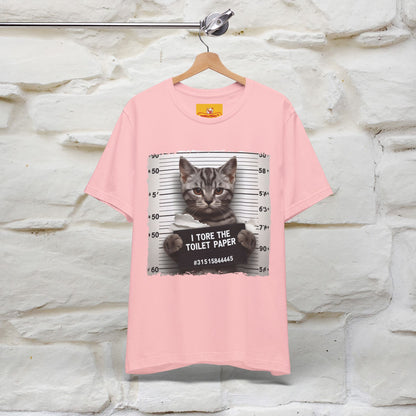 ''I Tore The Toilet Paper'' | Funny Cat T-Shirt | Nunu&Miao Studio - Nunu&Miao Studio