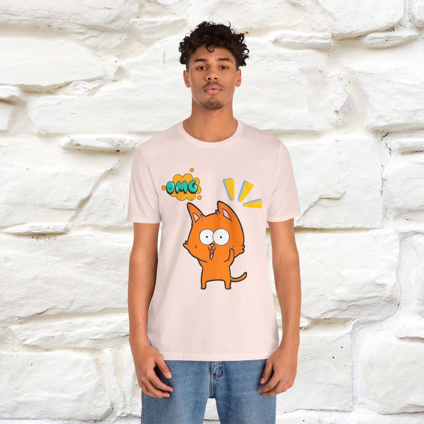 ''Oh My God'' Cat T-Shirt | Nunu&Miao Studio - Nunu&Miao Studio