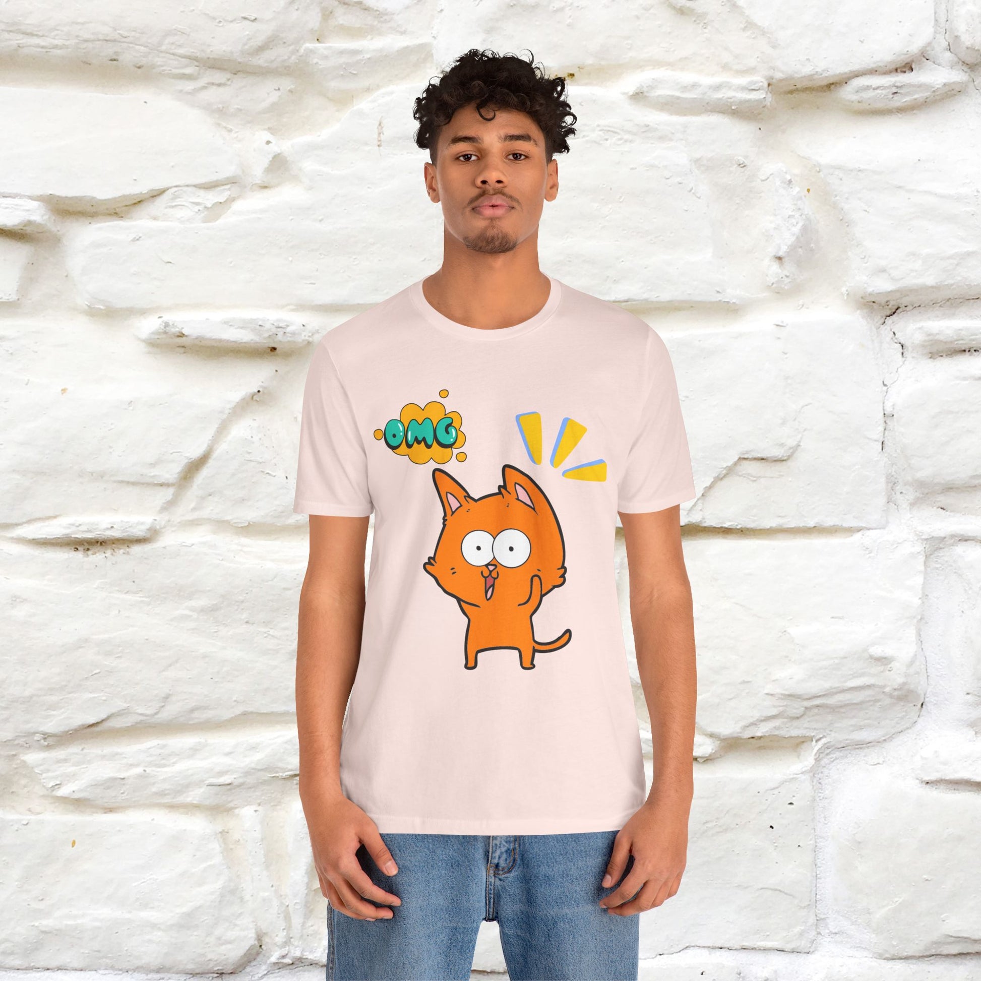 ''Oh My God'' Cat T-Shirt | Nunu&Miao Studio - Nunu&Miao Studio