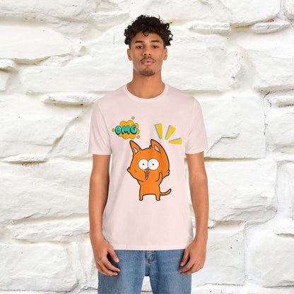 ''Oh My God'' Cat T-Shirt | Nunu&Miao Studio - Nunu&Miao Studio