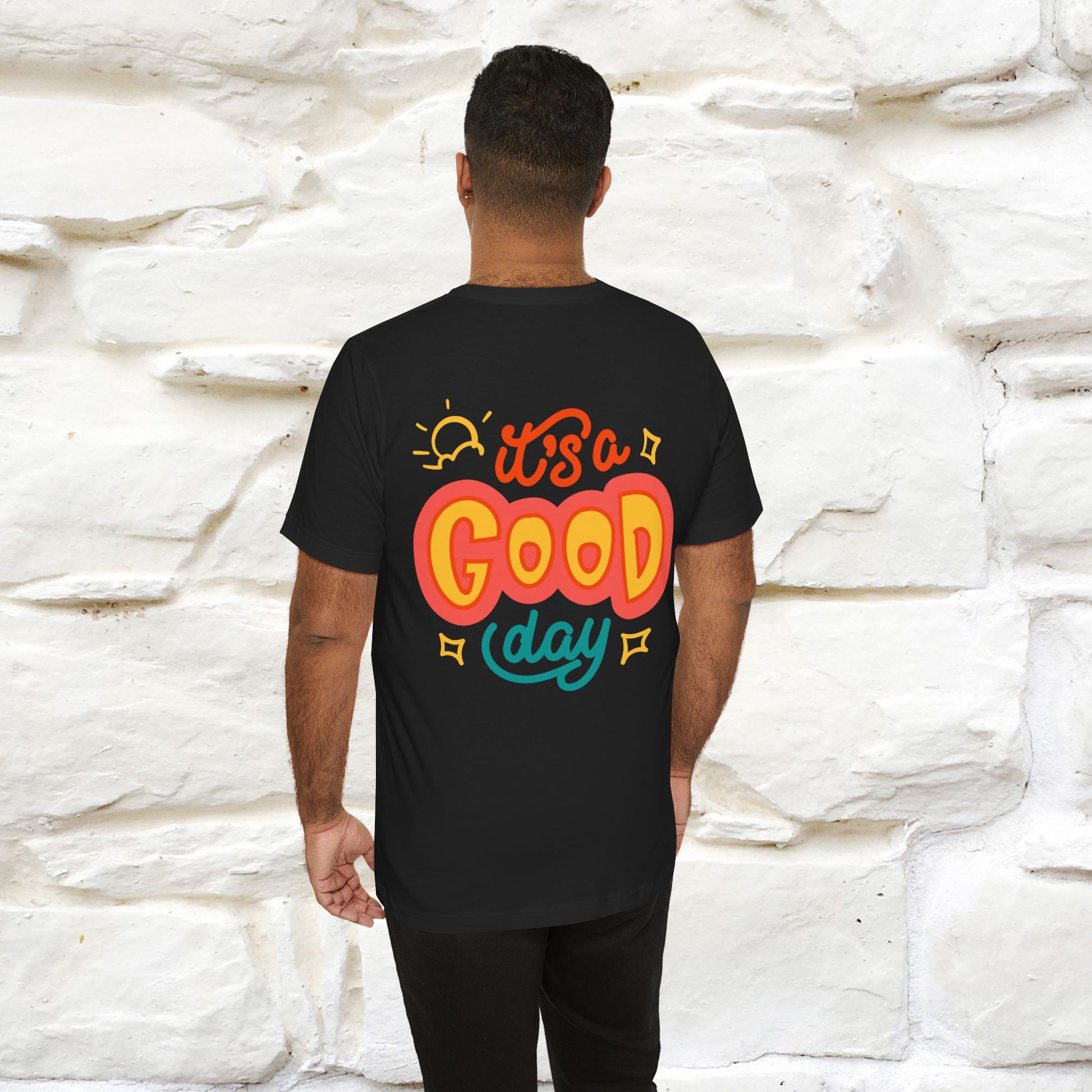 ""It's A Good Day" Cat T-Shirt| Front & Back Design | Nunu&Miao Studio - Nunu&Miao Studio