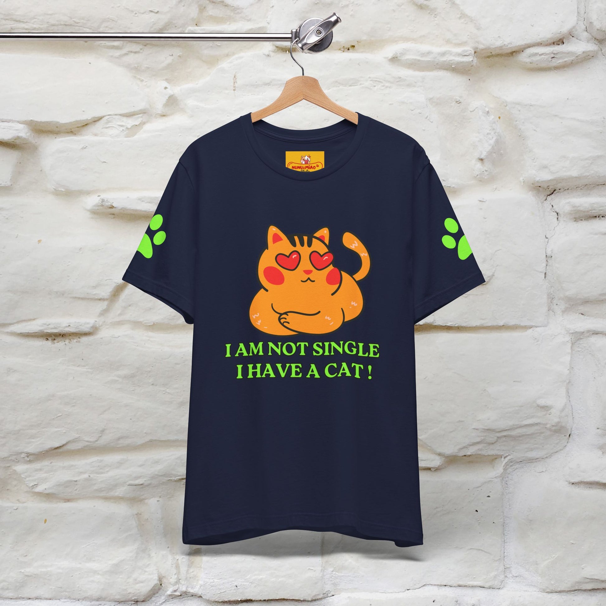 ''I’m Not Single, I Have a Cat'' |Cat Shirt | Nunu&Miao Studio - Nunu&Miao Studio