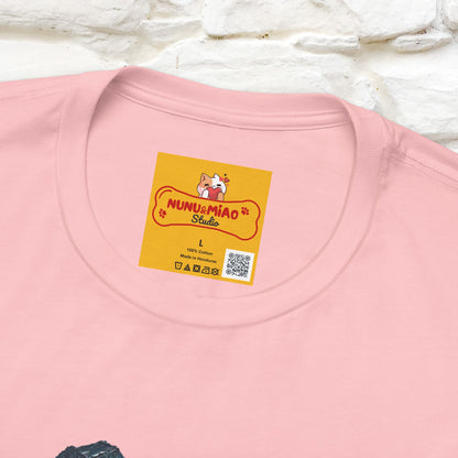 “Miaoolight.” | Cat T-Shirt | Front & Back Design | Nunu&Miao Studio