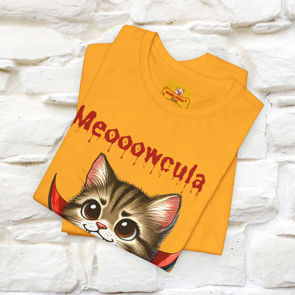 "Meooowcula" Cat T-shirt |Nunu&Miao Studio - Nunu&Miao Studio