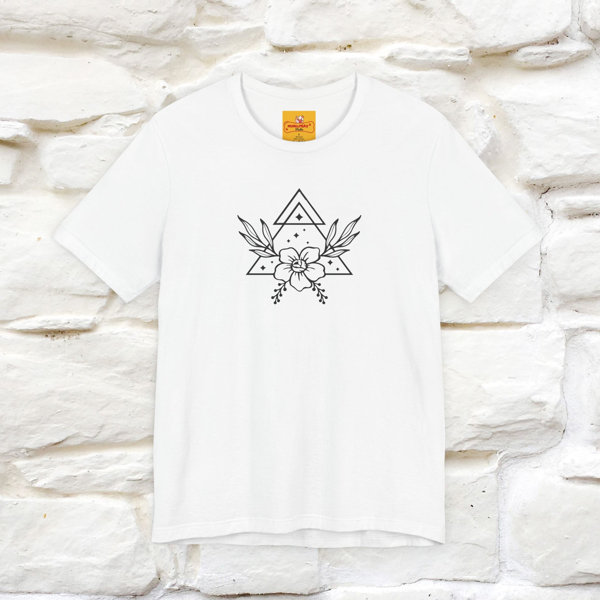 "Trinity'' Cat T-Shirt Front and Back Design | Nunu&Miao Studio - Nunu&Miao Studio