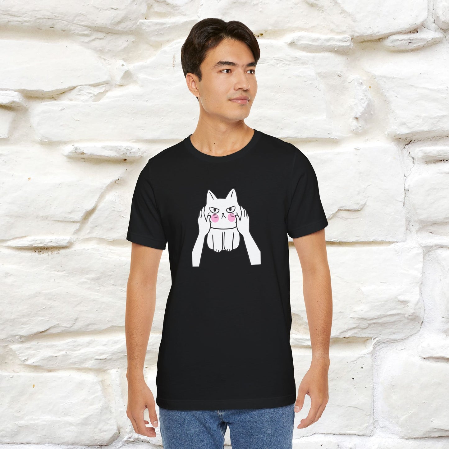 ''Leave Me Alone'' Cat T-Shirt | Nunu&Miao Studio - Nunu&Miao Studio
