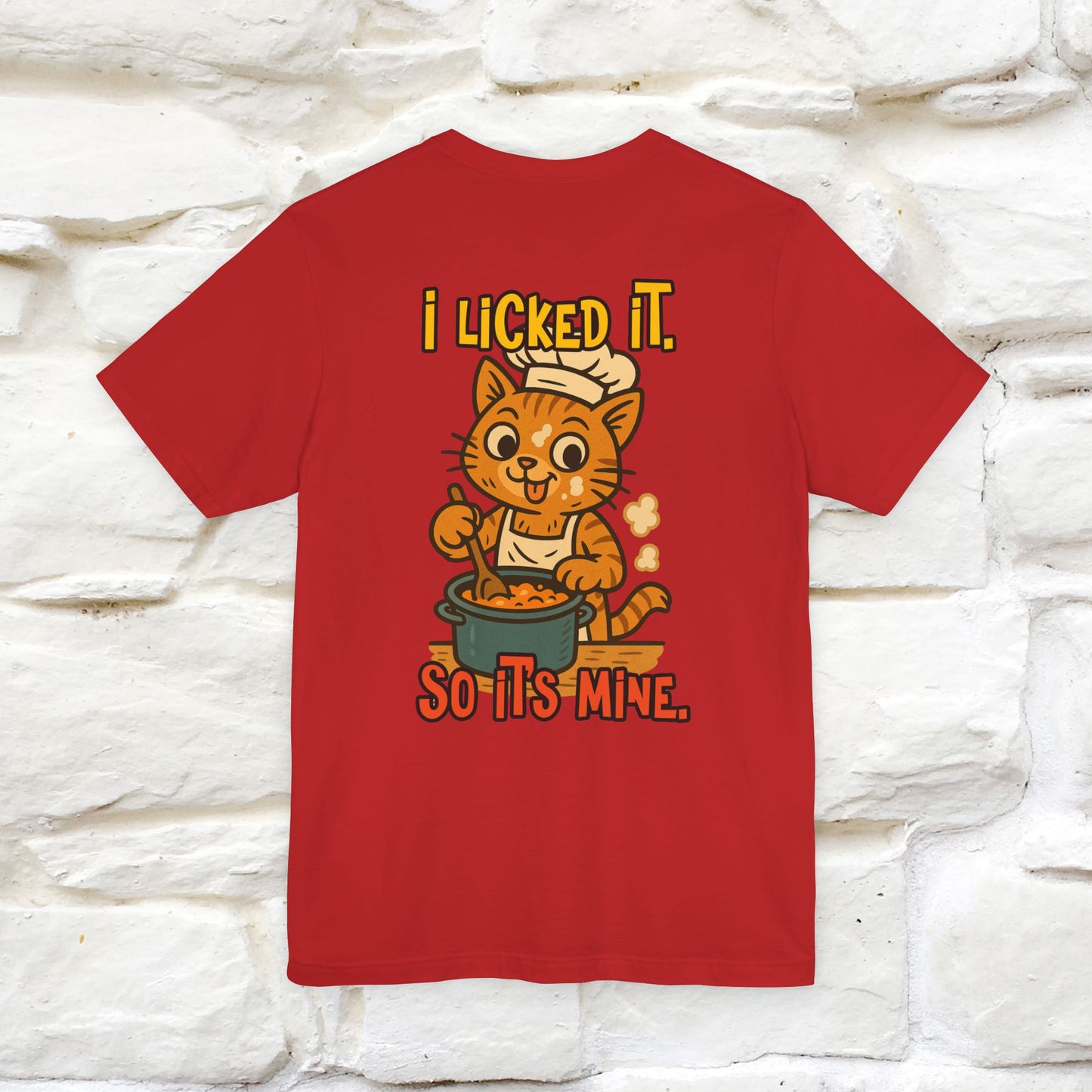 "I Licked It. It's Mine  " |Cat T-Shirt | Nunu&Miao Studio - Nunu&Miao Studio