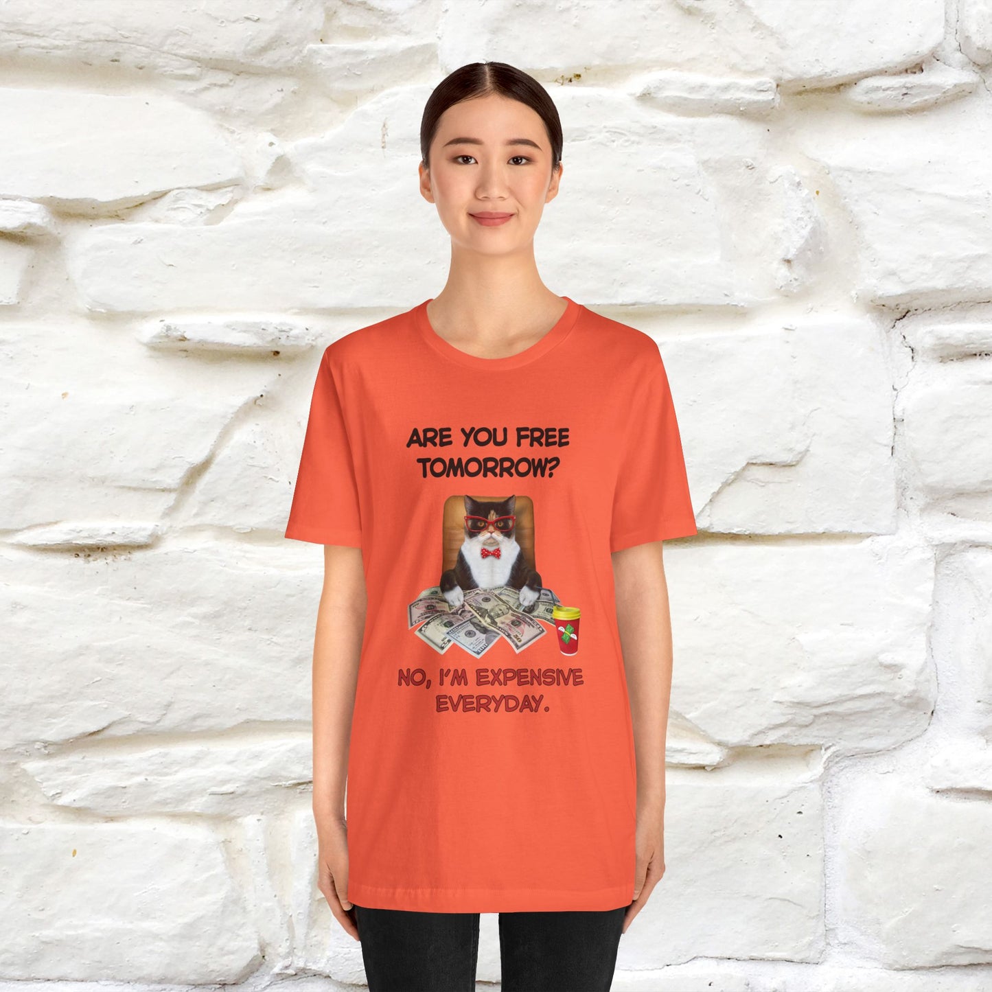 “Are You Fee Tomorrow?” | Cat T-Shirt | Nunu&Miao Studio