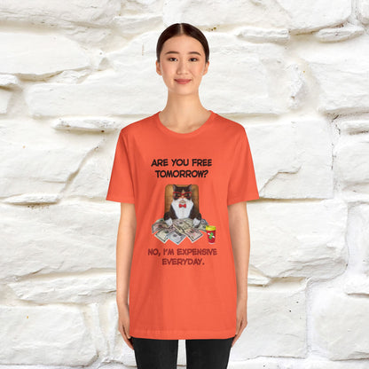 “Are You Fee Tomorrow?” | Cat T-Shirt | Nunu&Miao Studio