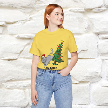 "I Do What I Want" |Funny Cat T-Shirt | Nunu&Miao Studio