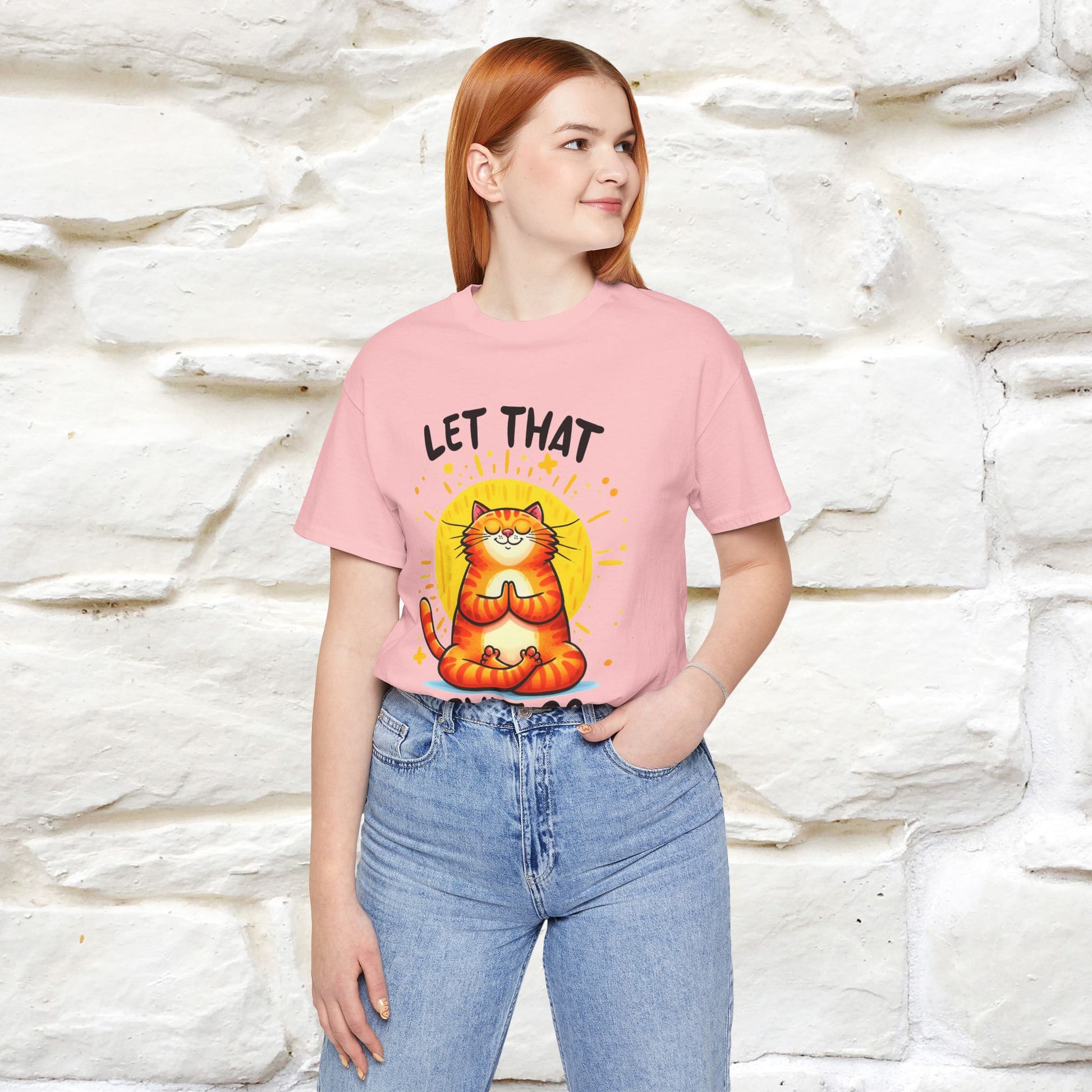 "Let That Sh*t Go" Cat T-shirt |Nunu&Miao Studio - Nunu&Miao Studio