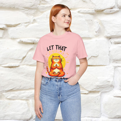 "Let That Sh*t Go" Cat T-shirt |Nunu&Miao Studio - Nunu&Miao Studio
