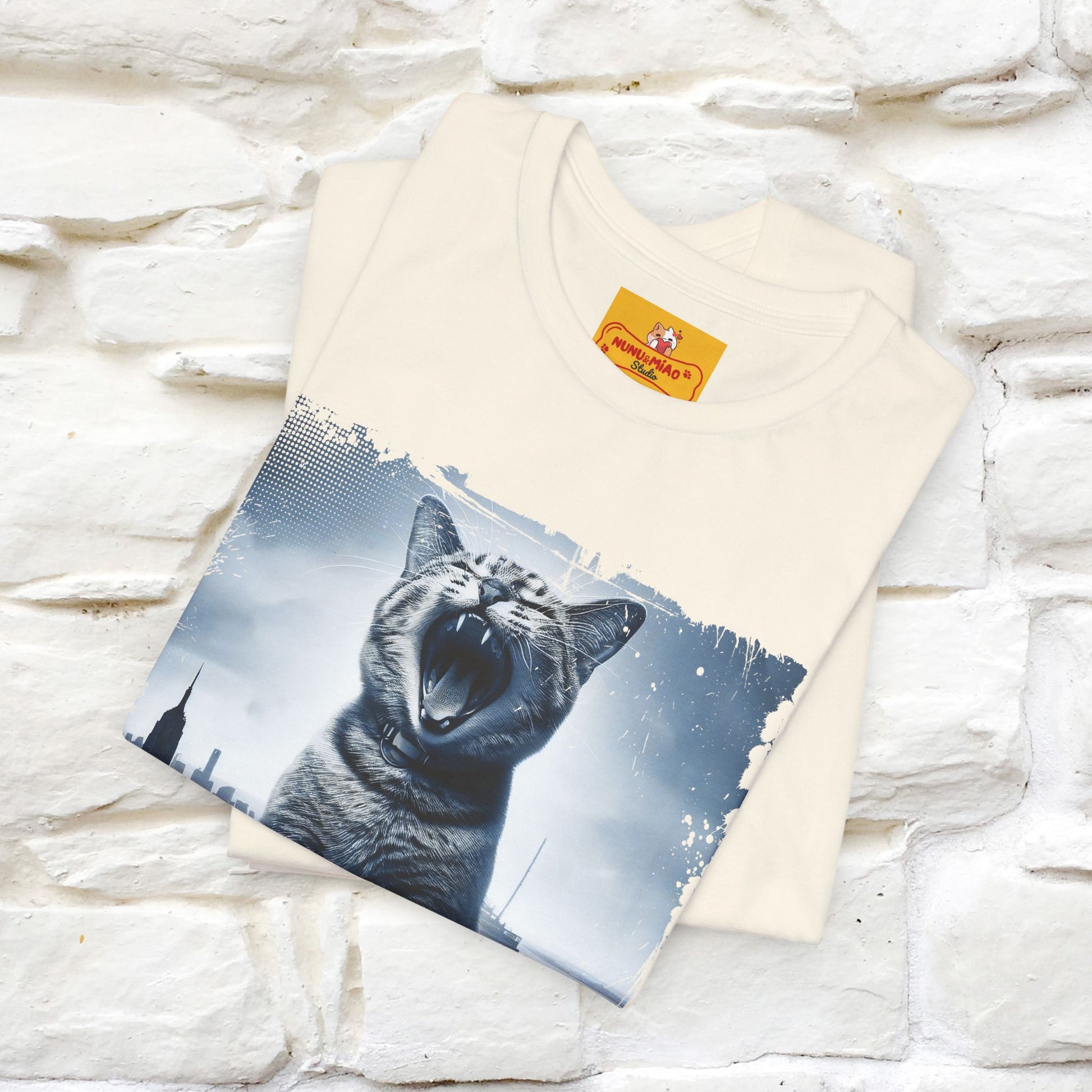 Catzilla T-Shirt | Cat T-Shirt | Nunu&Miao Studio - Nunu&Miao Studio