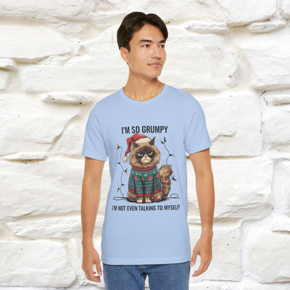 "I'm So Grumpy, I'm Not Even Talking To Myself" |Funny T-Shirt | Nunu&Miao Studio