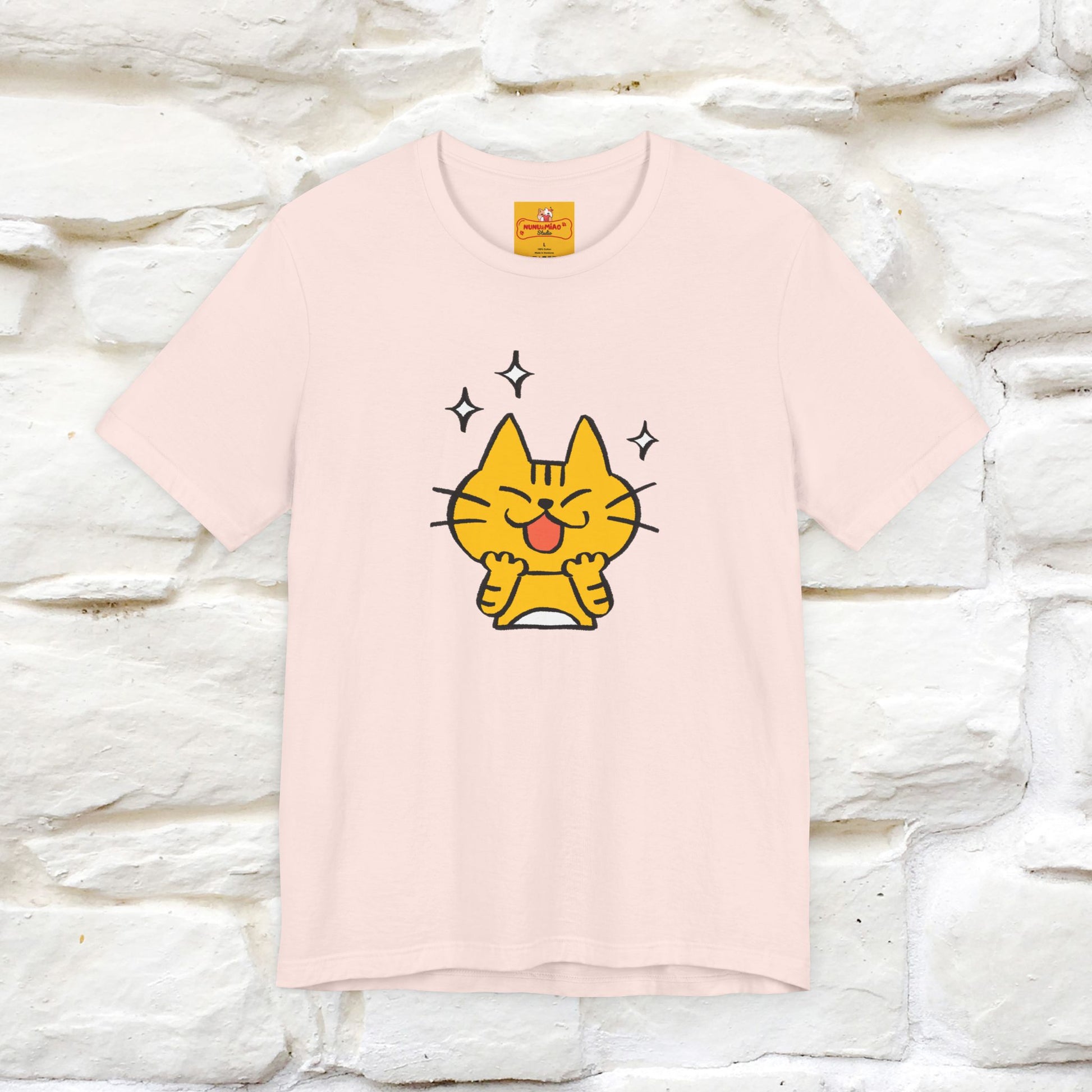 ""It's A Good Day" Cat T-Shirt| Front & Back Design | Nunu&Miao Studio - Nunu&Miao Studio