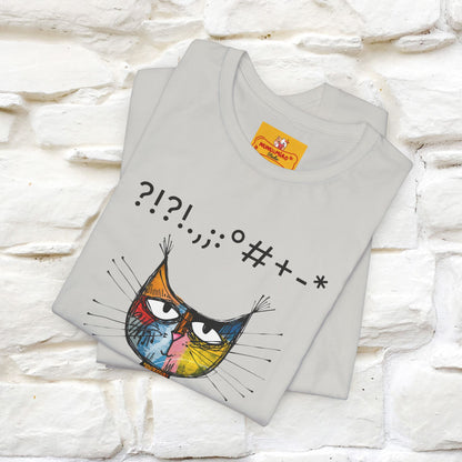 "Enigma" Cat T-shirt |Nunu&Miao Studio - Nunu&Miao Studio