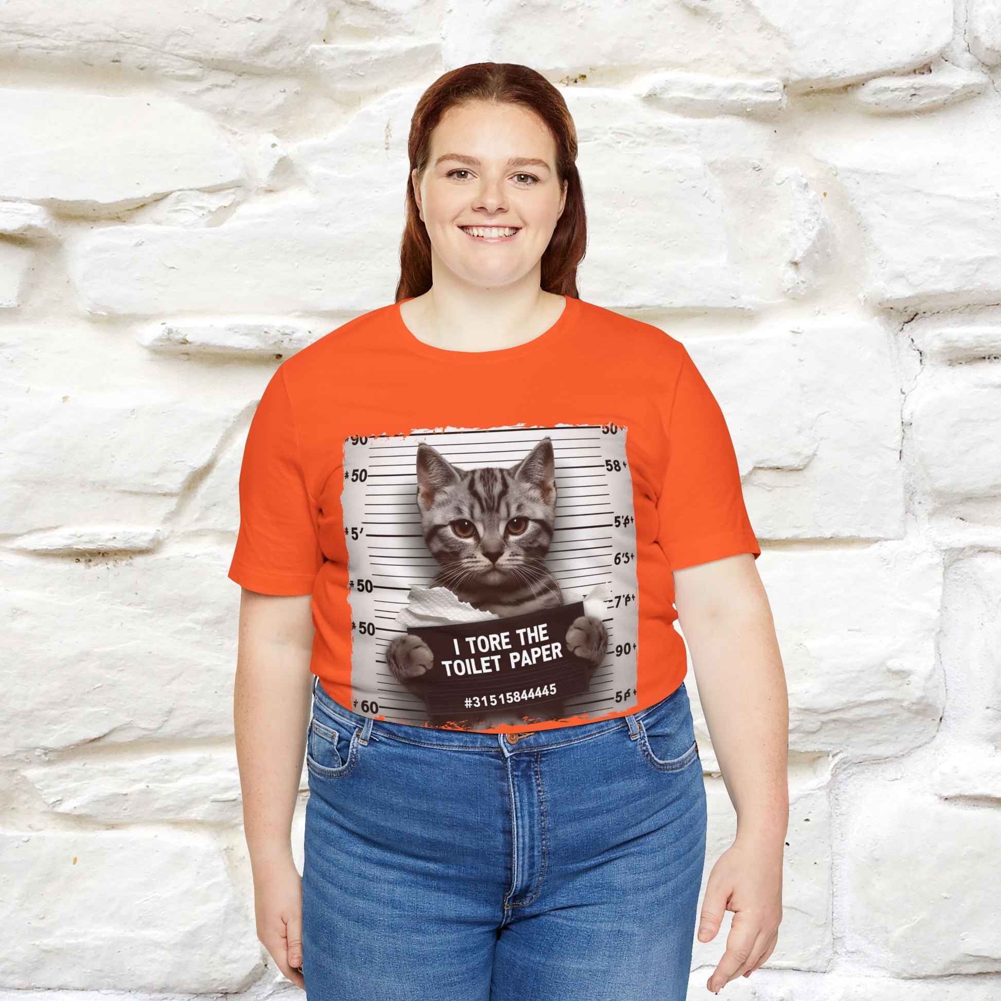 ''I Tore The Toilet Paper'' | Funny Cat T-Shirt | Nunu&Miao Studio - Nunu&Miao Studio