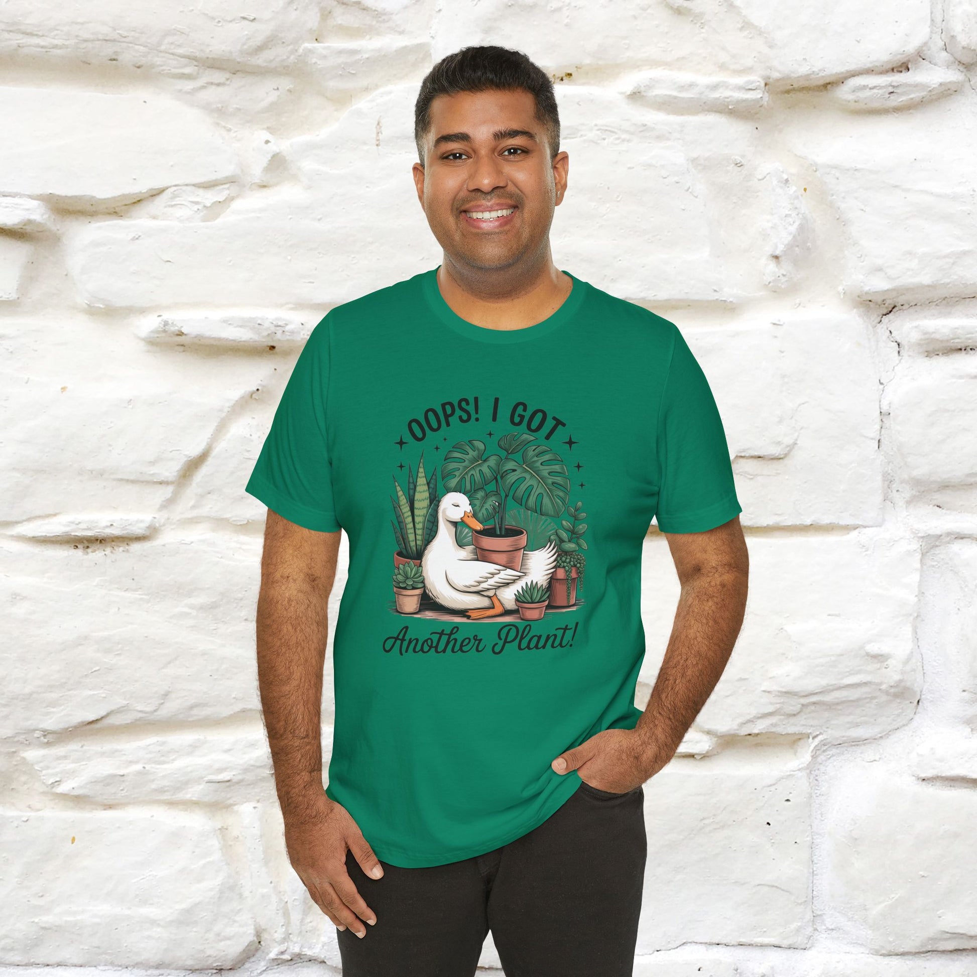 "Oops! I Got Another Plant" Plant T-shirt |Nunu&Miao Studio - Nunu&Miao Studio