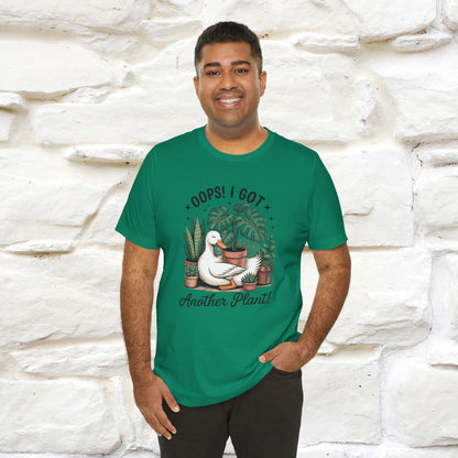 "Oops! I Got Another Plant" Plant T-shirt |Nunu&Miao Studio - Nunu&Miao Studio