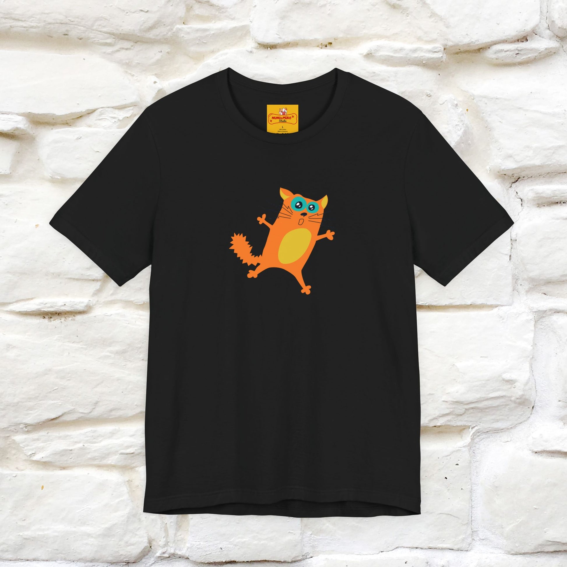 "It Always Seems Impossible Until It’s Done" Cat T-Shirt| Front & Back Design | Nunu&Miao Studio - Nunu&Miao Studio