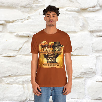 ''The Good, the Bad, and the Meow''| CatT-Shirt | Nunu&Miao Studio - Nunu&Miao Studio