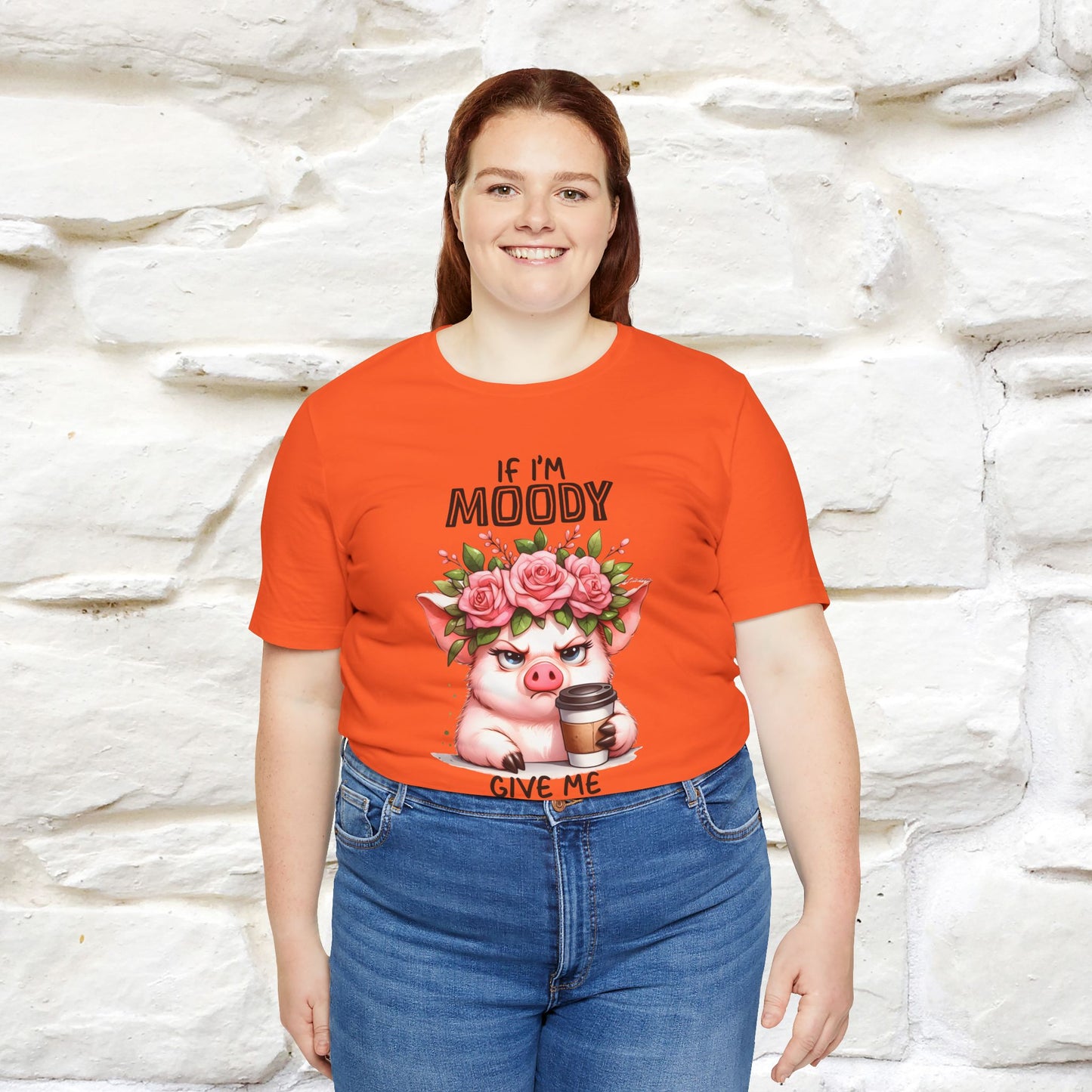 ''If I'm Moody Give Me Foody''| Funny T-Shirt | Nunu&Miao Studio