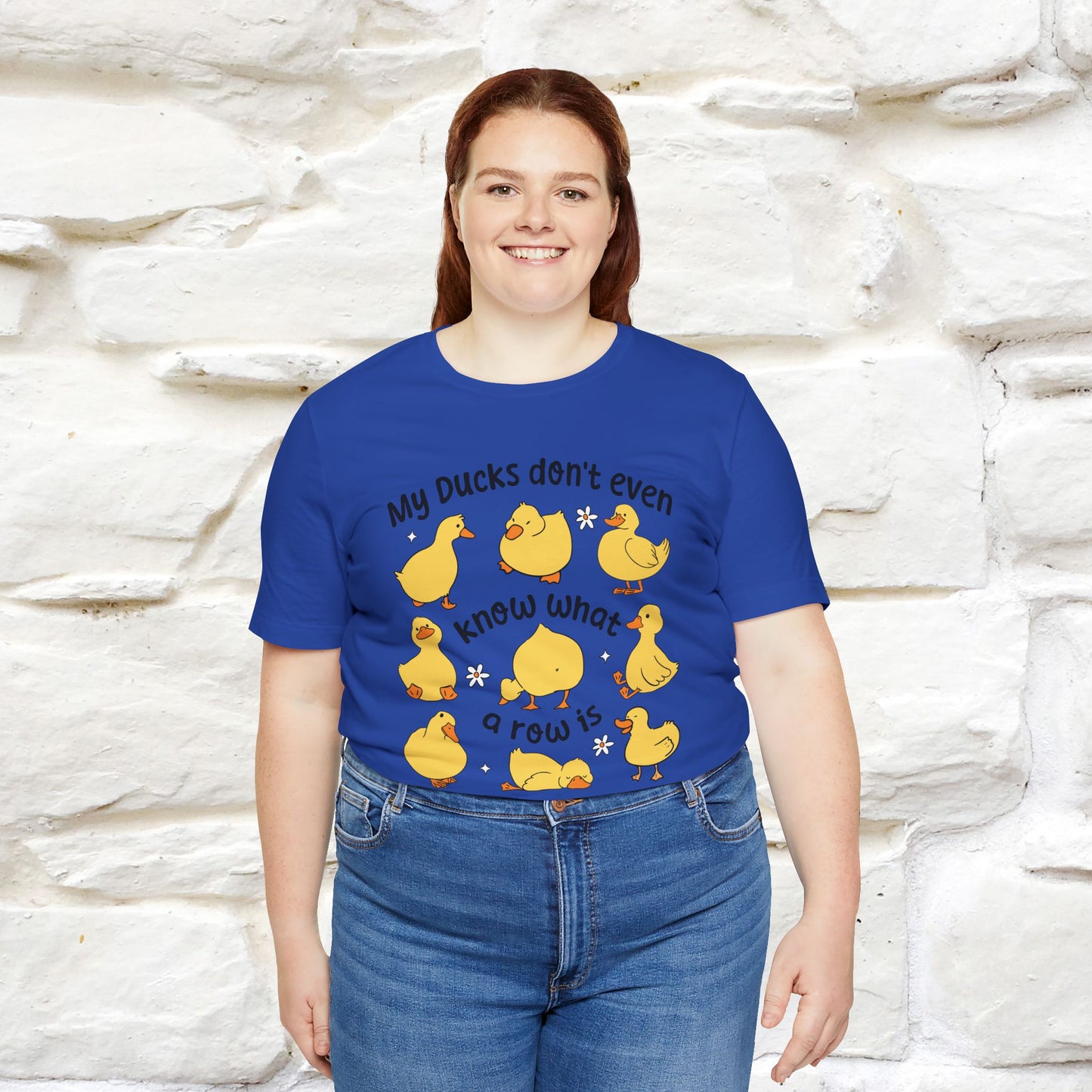 "My Duck Don't Even Know What A Row Is" Funny T-shirt |Nunu&Miao Studio - Nunu&Miao Studio