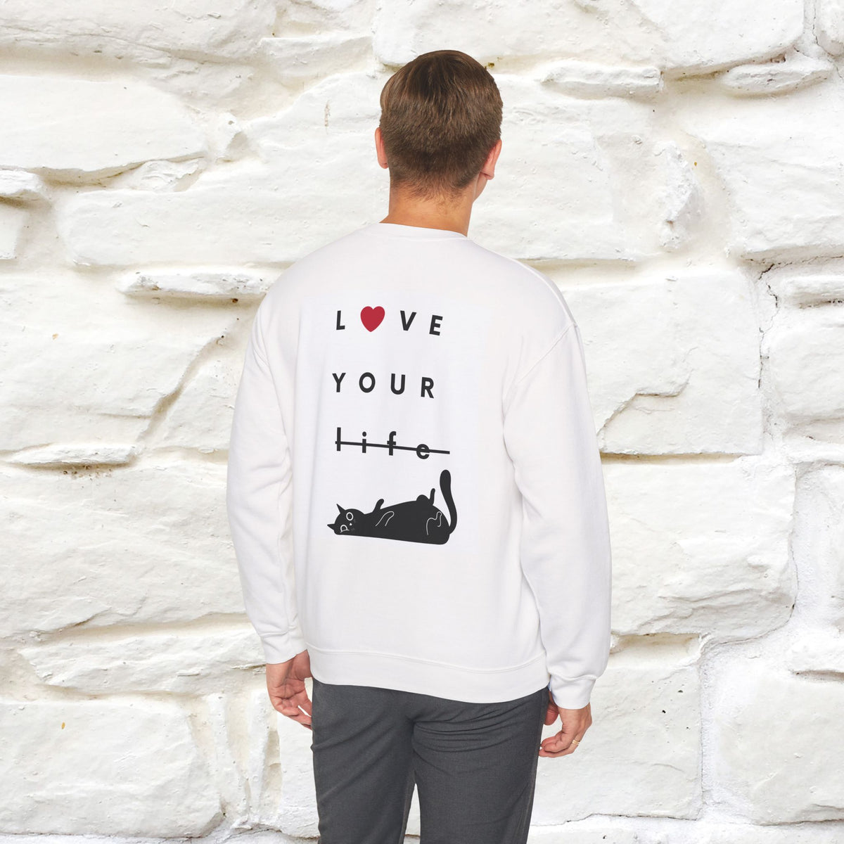 ''Love Your ...'' | Cute Cat Sweatshirt | Nunu&Miao Studio