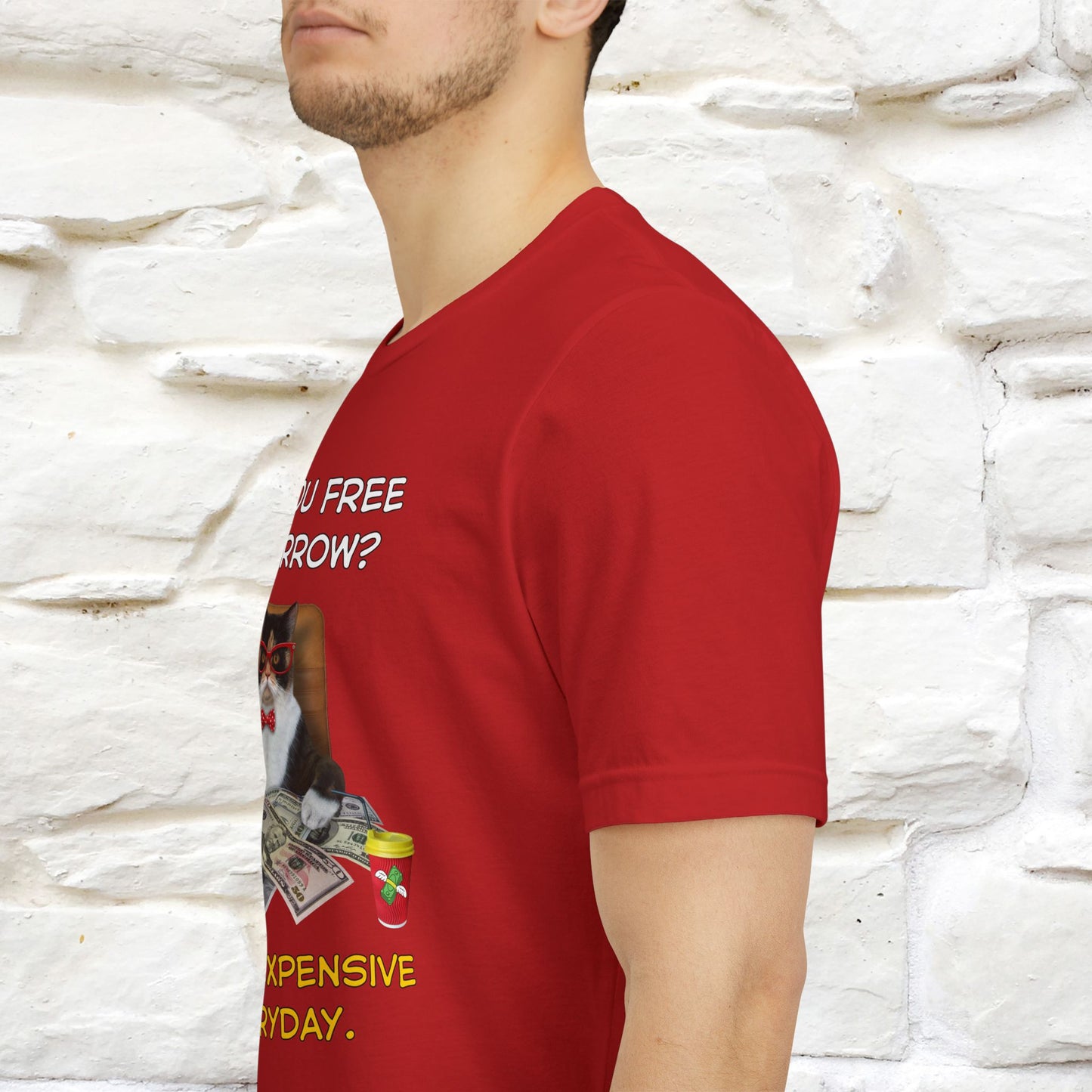 “Are You Fee Tomorrow?” | Cat T-Shirt | Nunu&Miao Studio