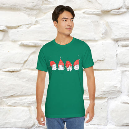 ''Christmas Cute'' |Cats T-shirt | Nunu&Miao Studio - Nunu&Miao Studio