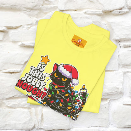 “Is This Jolly Enough?” | Cat T-Shirt | Nunu&Miao Studio