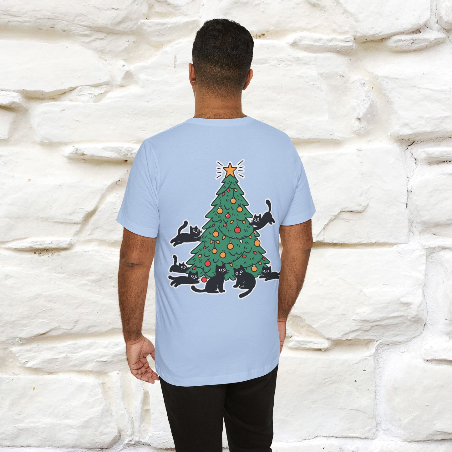 “Cat Christmas Tree” | Cat T-Shirt | Nunu&Miao Studio