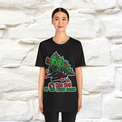 “It's This Time Of The Year ...” | Cat T-Shirt | Nunu&Miao Studio