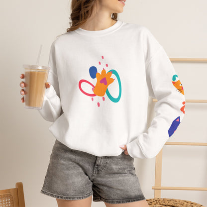 ''Catnaval'' |Cat Sweatshirt | Nunu&Miao Studio