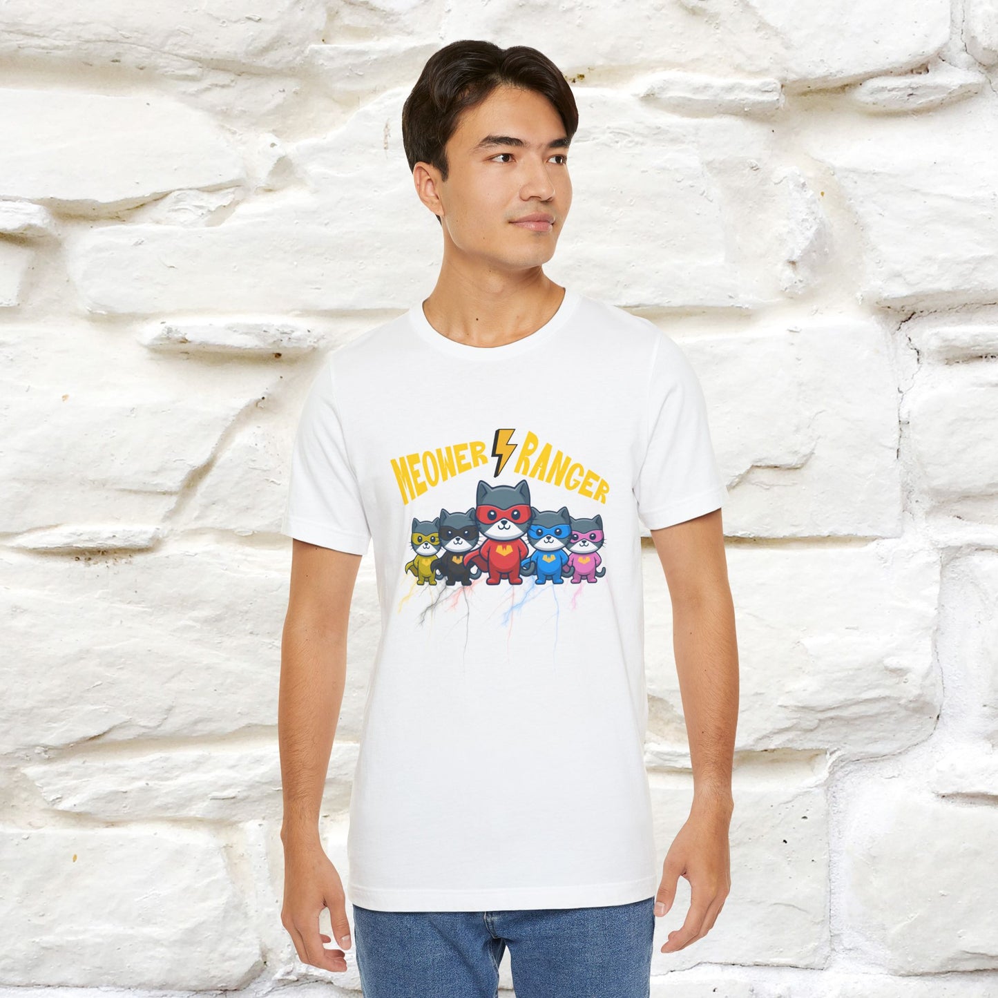 ''Meower Ranger''| CatT-Shirt | Nunu&Miao Studio - Nunu&Miao Studio