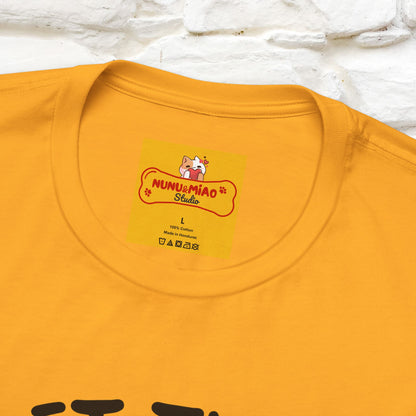 "Let That Sh*t Go" Cat T-shirt |Nunu&Miao Studio - Nunu&Miao Studio