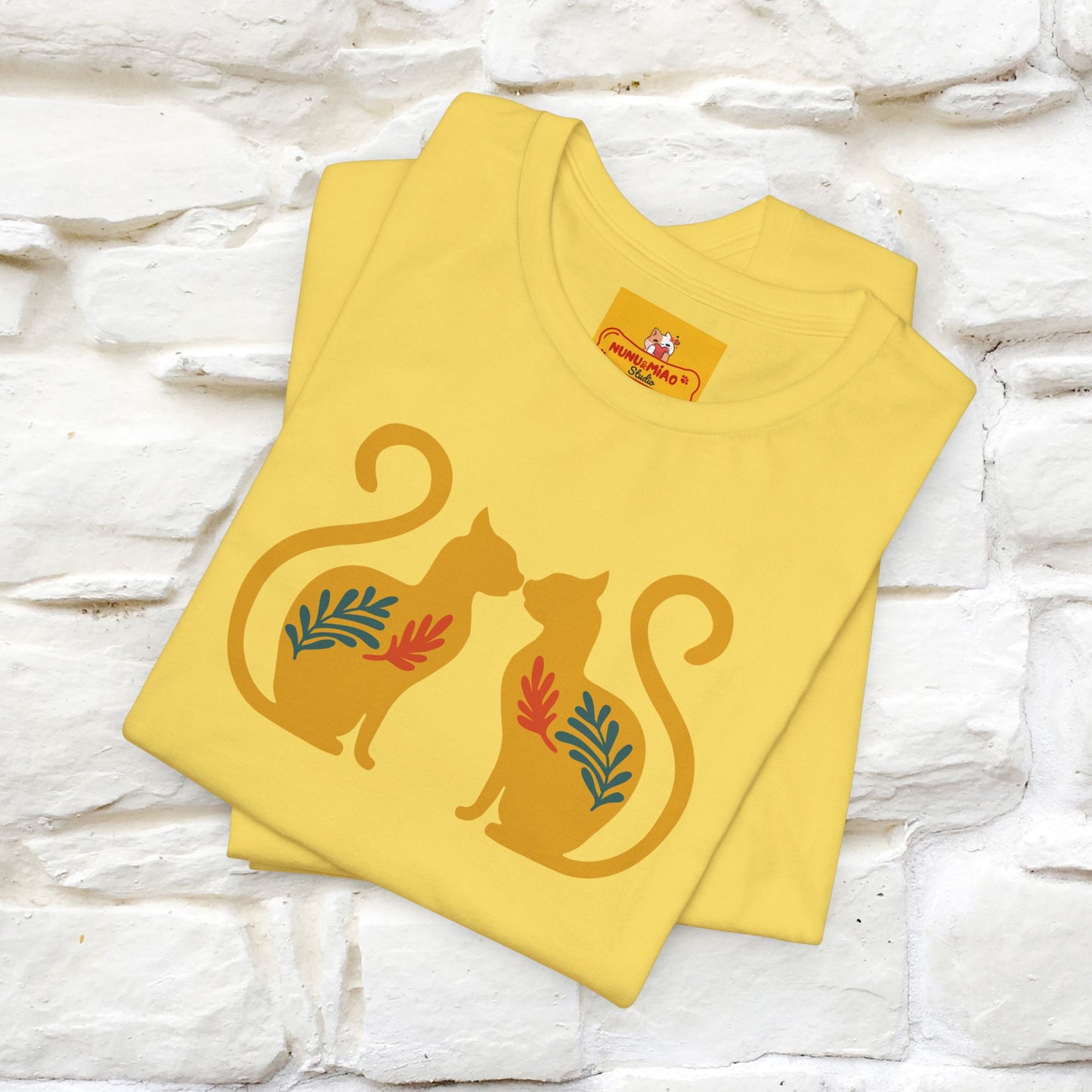 ''Power'' | Cat T-Shirt Front and Back Design | Nunu&Miao Studio - Nunu&Miao Studio