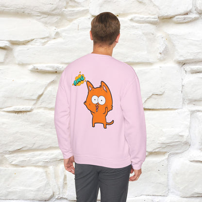 "OMG'' |Cat Sweatshirt | Nunu&Miao Studio