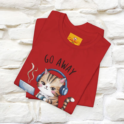 ''Go Away, I’m Introverting'' | Cat T-Shirt | Nunu&Miao Studio - Nunu&Miao Studio
