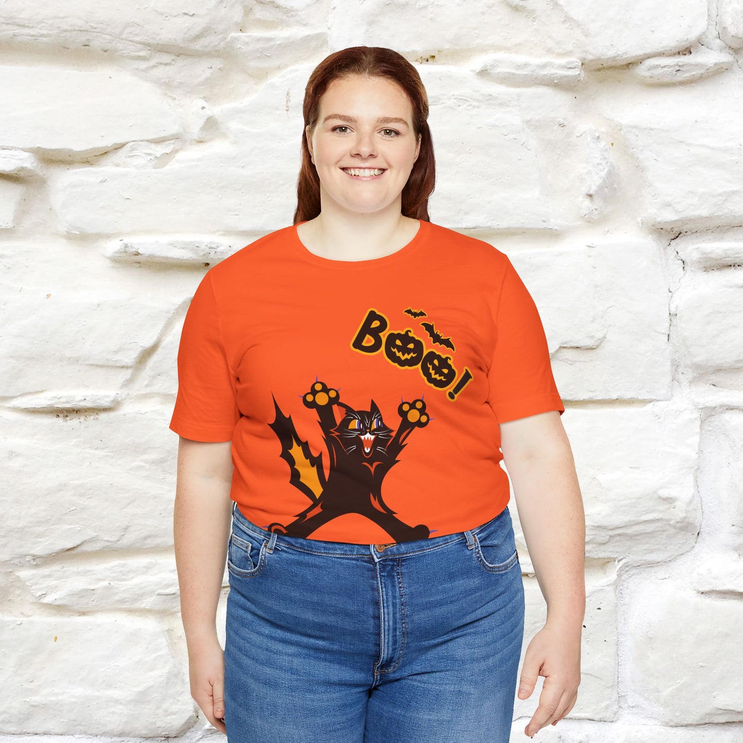 "Boo" Cat  T-shirt |Nunu&Miao Studio - Nunu&Miao Studio