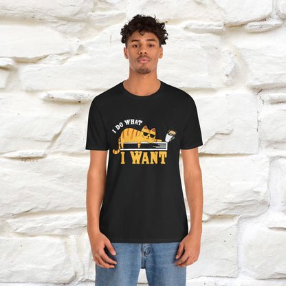 "I Do What I Want" Cat T-Shirt | Nunu & Miao Studio - Nunu&Miao Studio