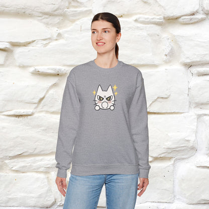''Don't Let Yourself Down.'' | Cute Cat Sweatshirt | Nunu&Miao Studio