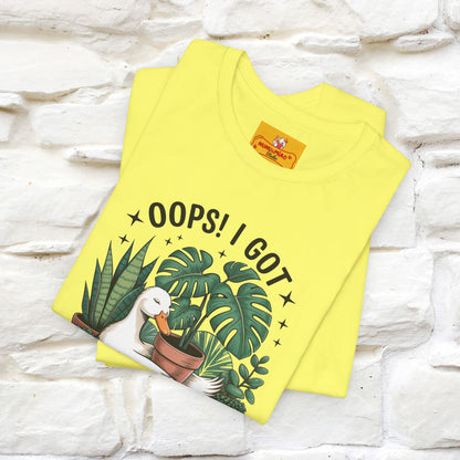 "Oops! I Got Another Plant" Plant T-shirt |Nunu&Miao Studio - Nunu&Miao Studio