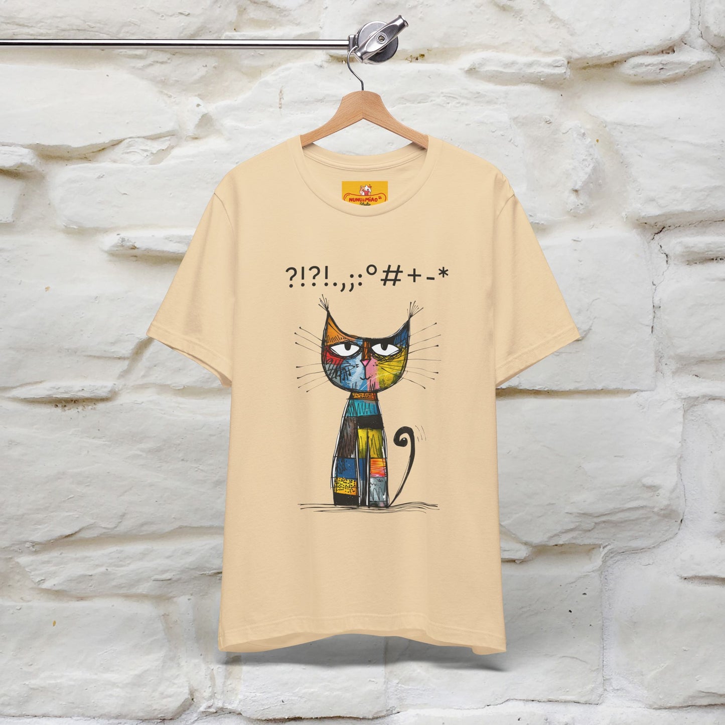 "Enigma" Cat T-shirt |Nunu&Miao Studio - Nunu&Miao Studio