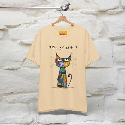 "Enigma" Cat T-shirt |Nunu&Miao Studio - Nunu&Miao Studio