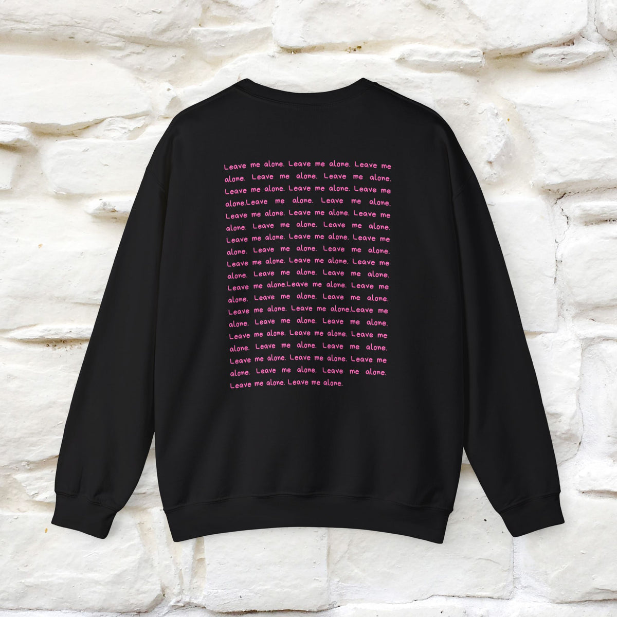 ''Leave Me Alone'' |Cat Sweatshirt | Nunu&Miao Studio