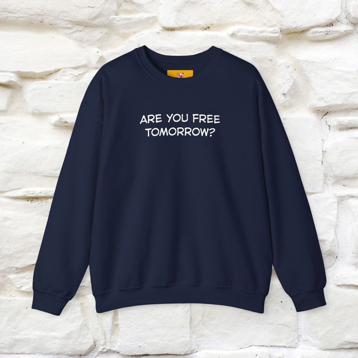 ''Are You Free Tomorrow ...'' | Cute Cat Sweatshirt | Nunu&Miao Studio